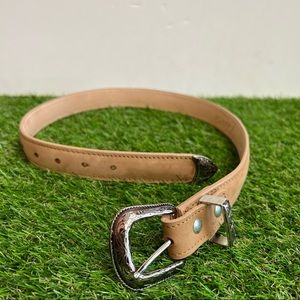 Kids Youth Western Cowgirl Leather Belts Western Buckle Cinto de Ninos Vaquero